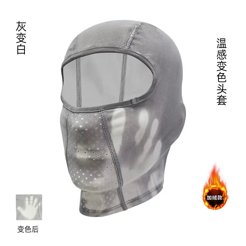ThermoColor-Changing Ski Mask