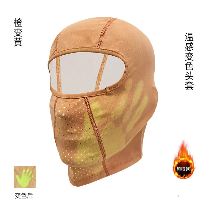 ThermoColor-Changing Ski Mask