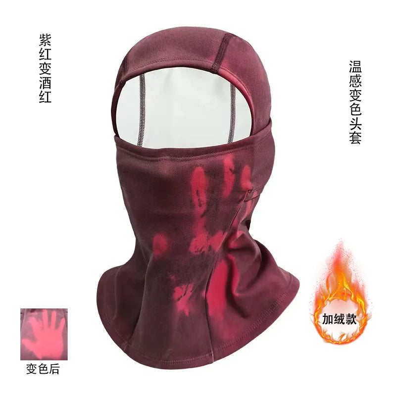 ThermoColor-Changing Ski Mask