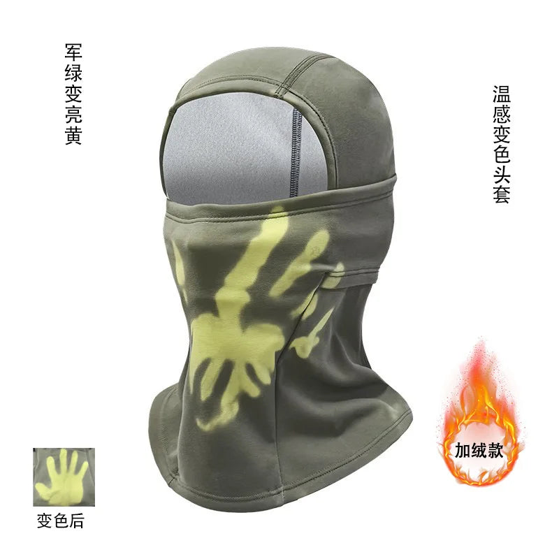 ThermoColor-Changing Ski Mask