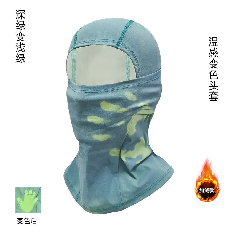 ThermoColor-Changing Ski Mask