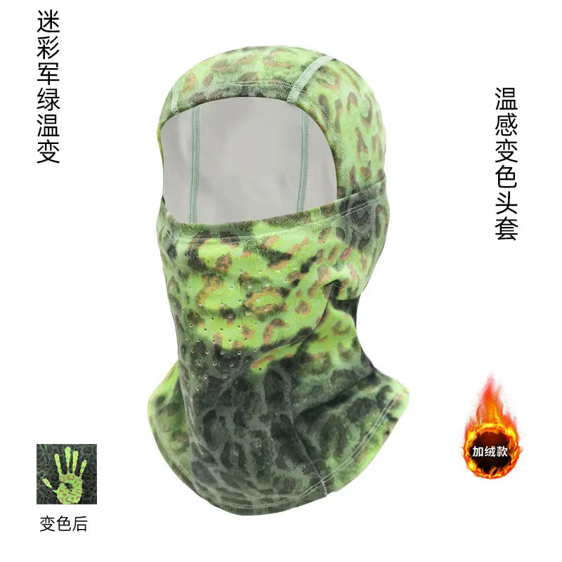 ThermoColor-Changing Ski Mask