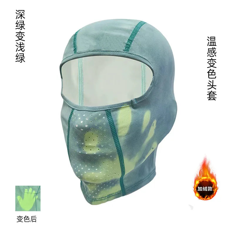 ThermoColor-Changing Ski Mask